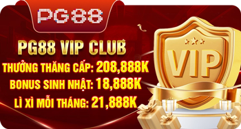thưởng pg88 vip club