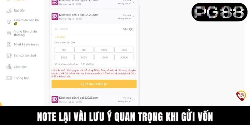 Note lại vài lưu ý quan trọng khi gửi vốn